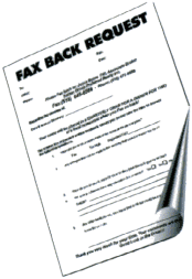 sample fax back form