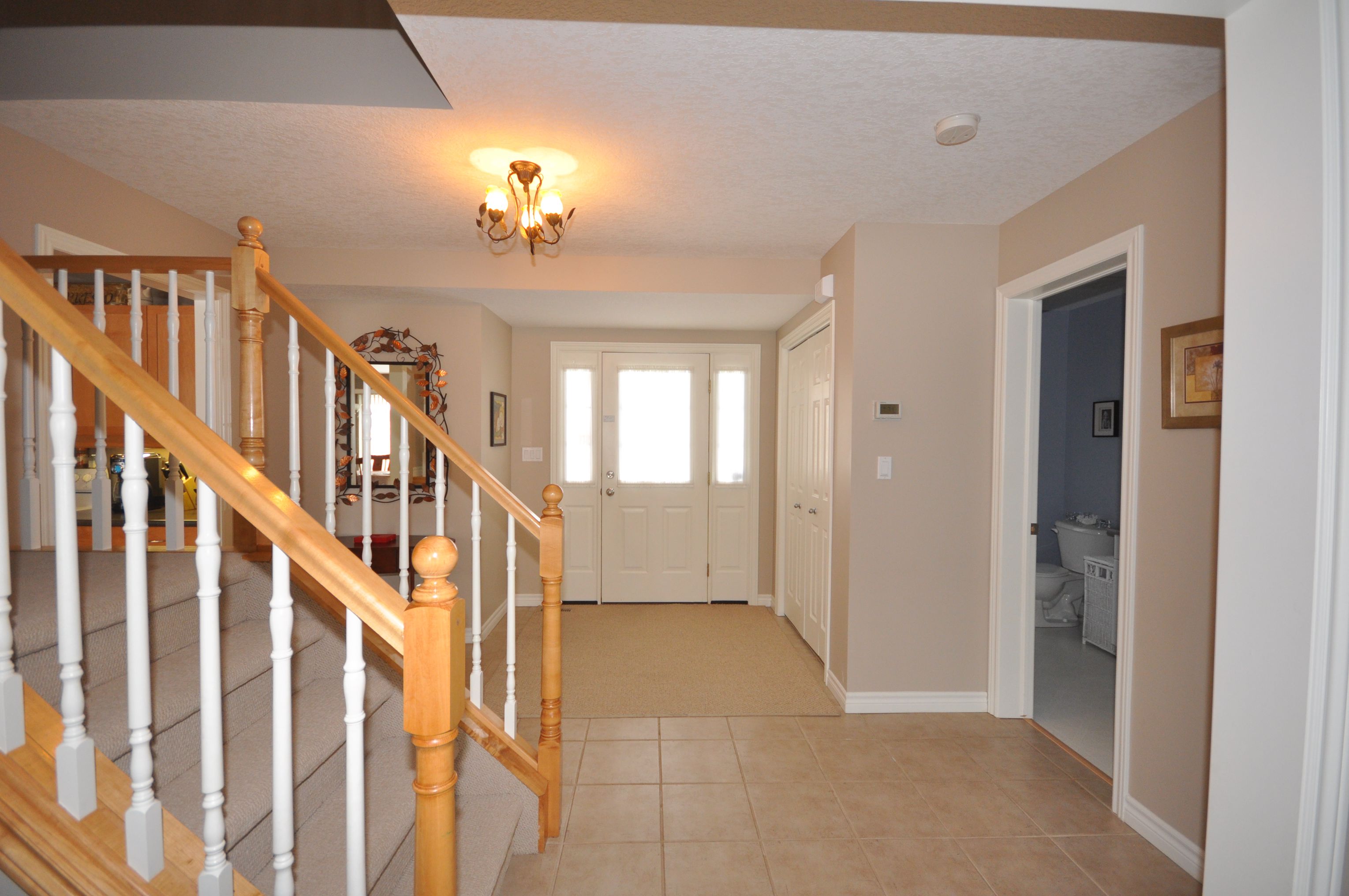 Spacious front foyer