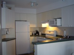 Bright spacious kitchen makes cooking a breeze 