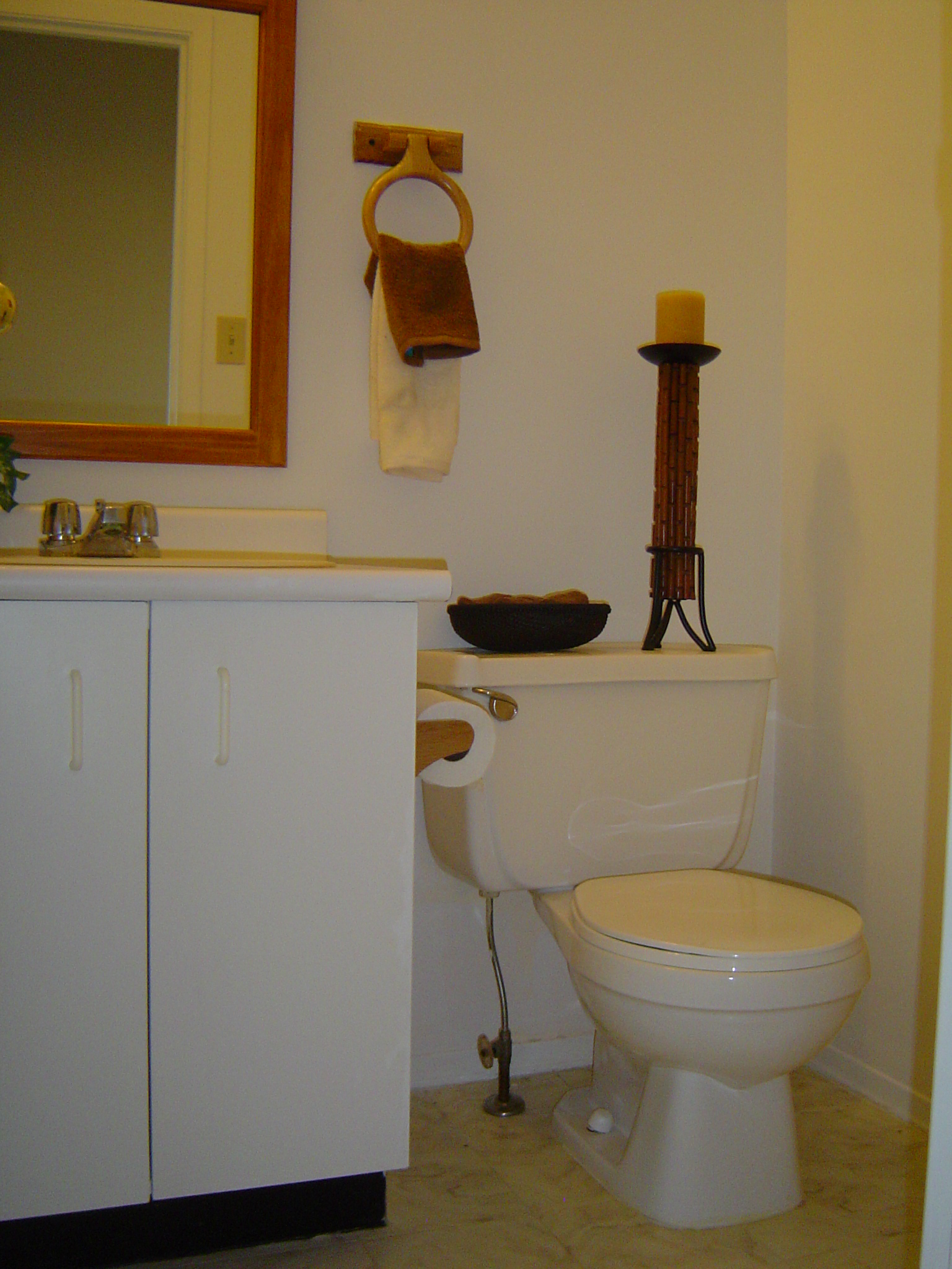 Main floor powder room