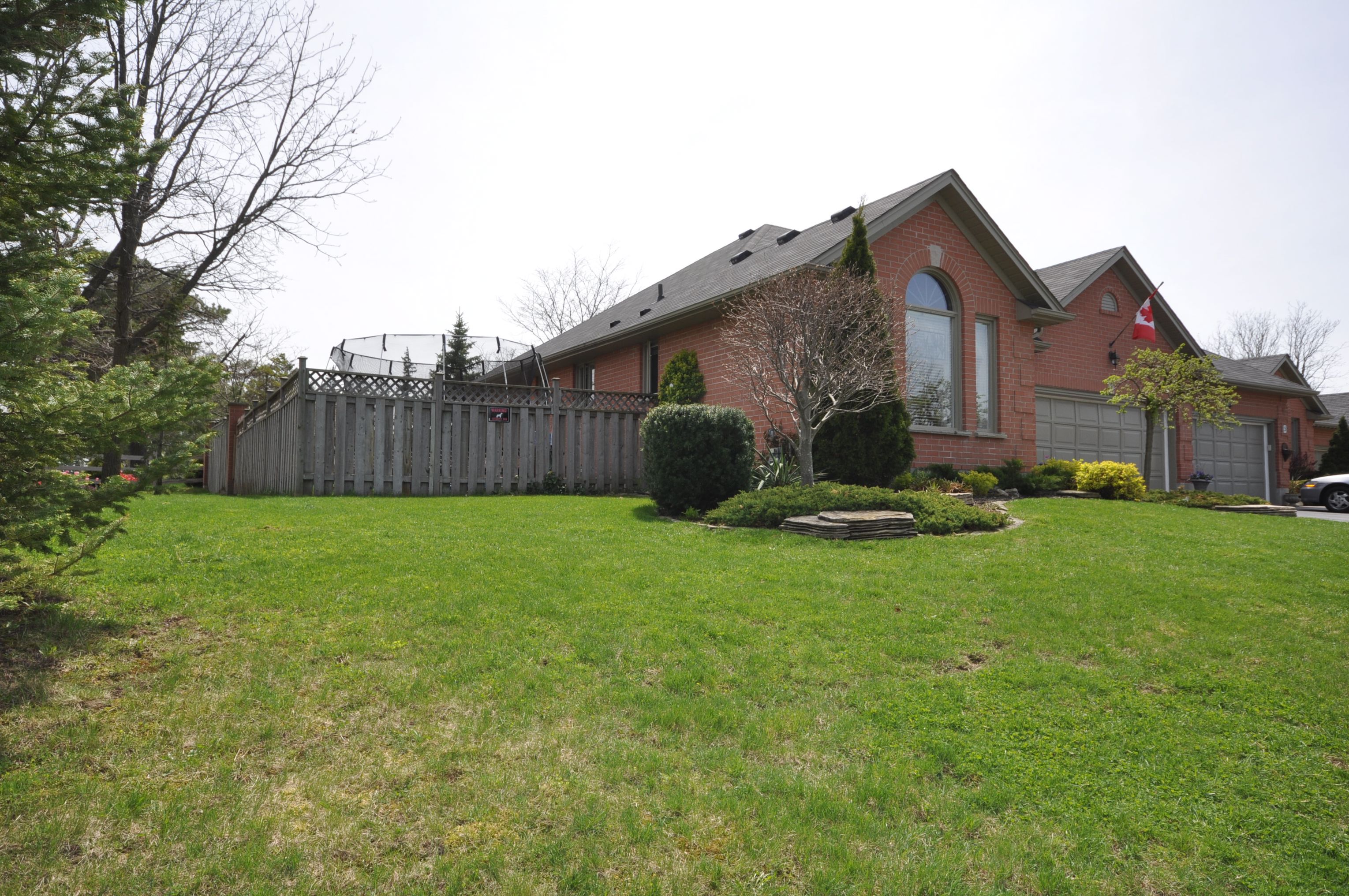 View of house from the corner