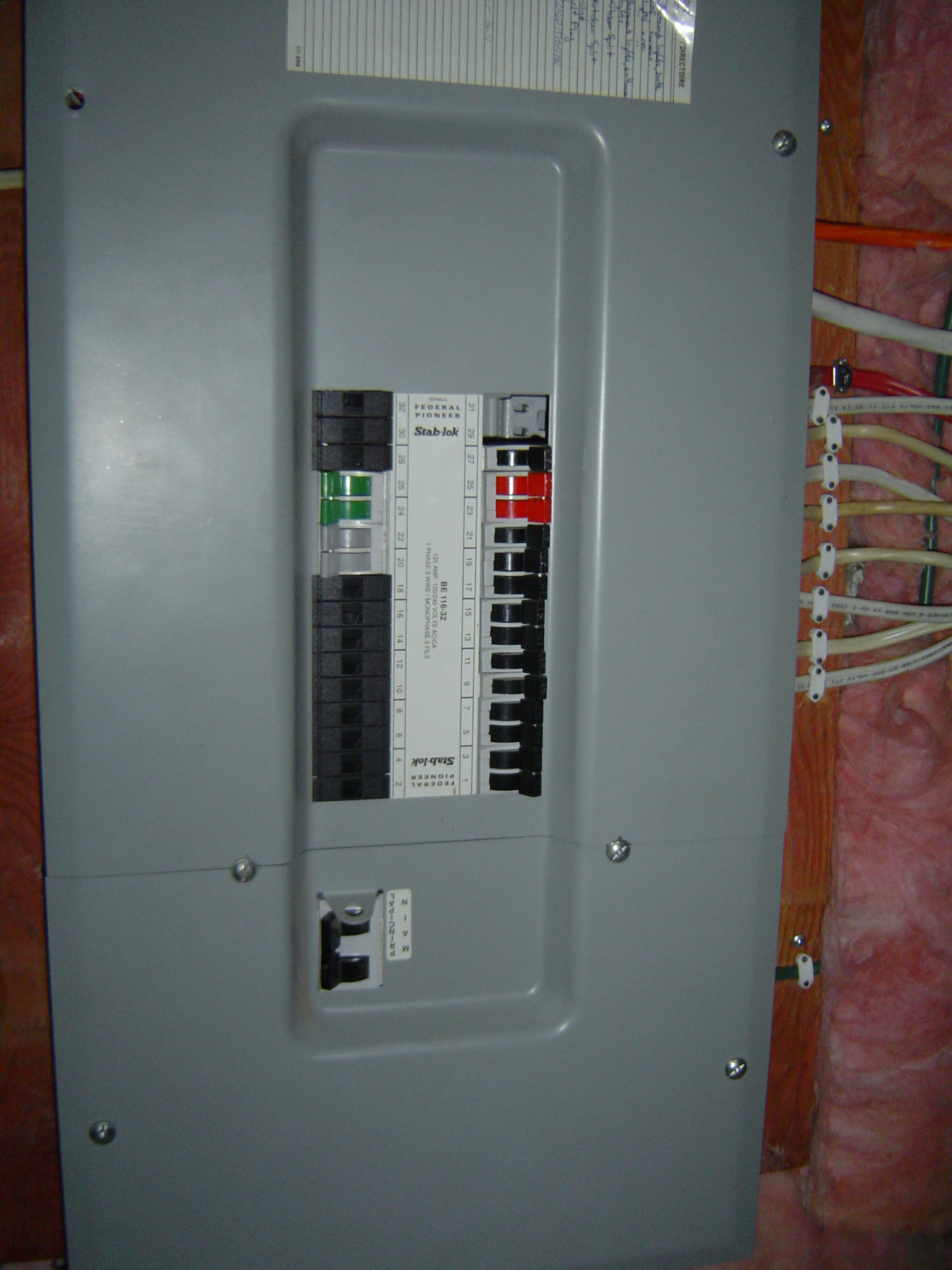 100 Amp Breaker Panel