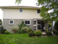 Enjoy sitting out on your covered back patio 