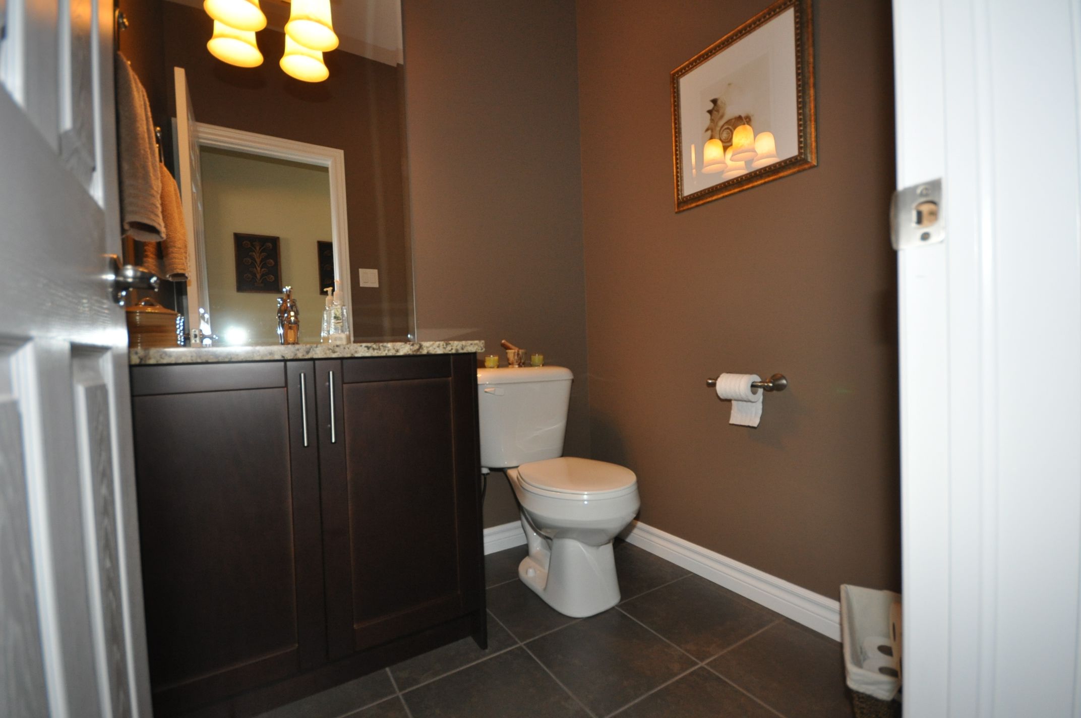 Main floor powder room