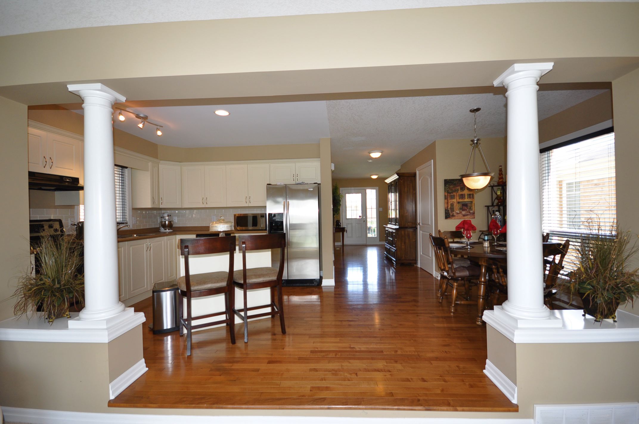 View into Kitchen