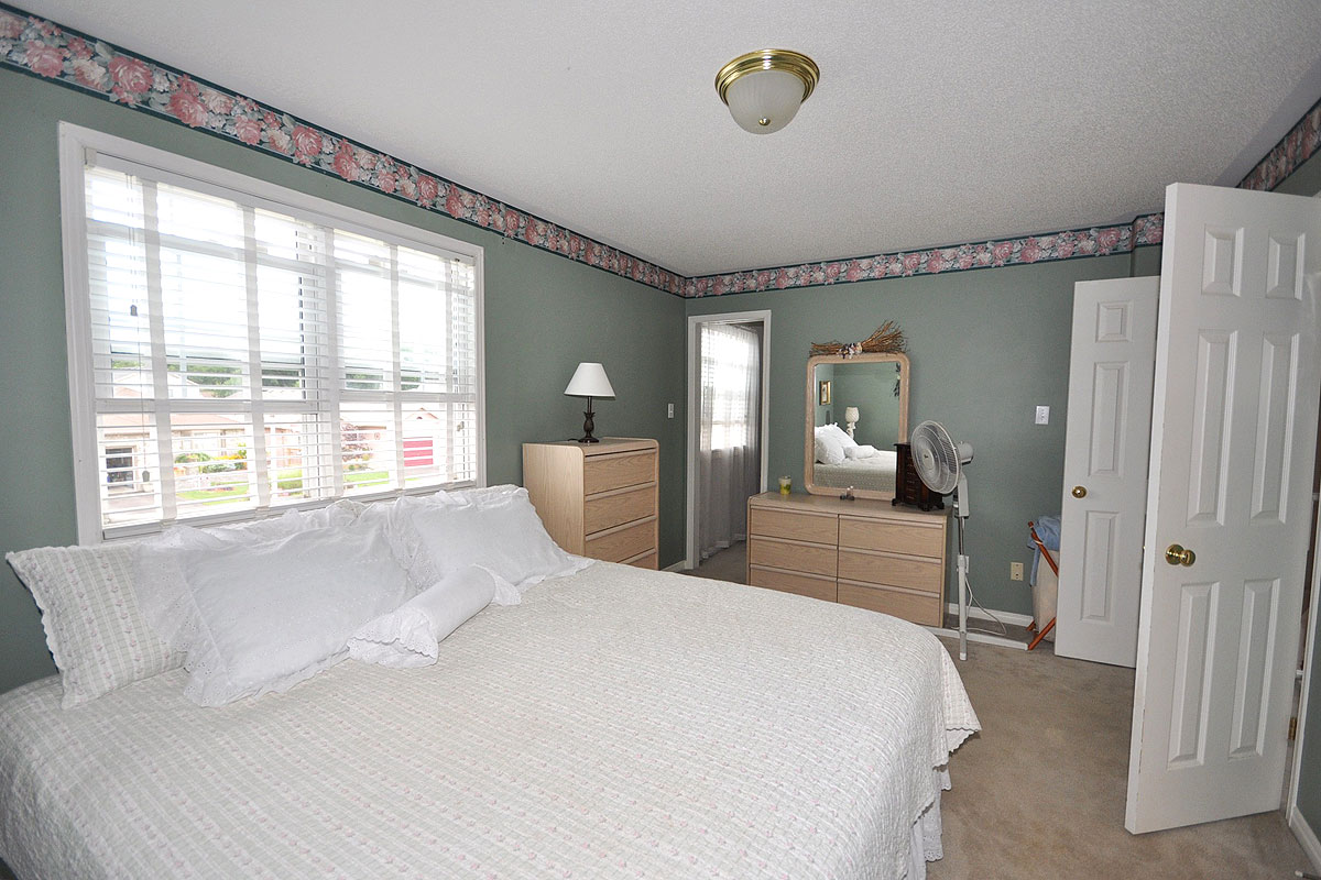 Master Bedroom with walk in closet