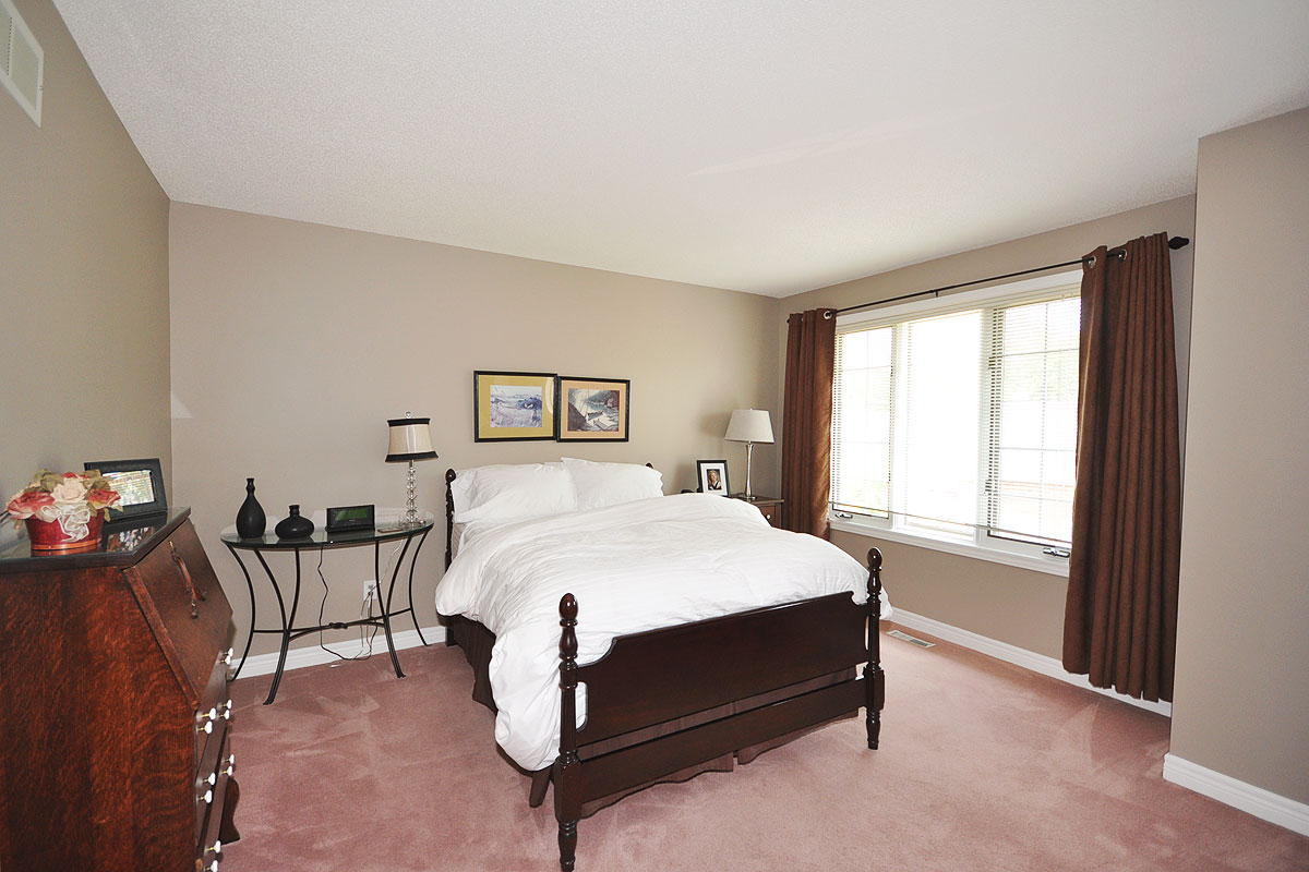 Master Bedroom with spacious walk in closet