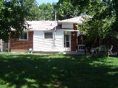 Most of the windows, some vinyl and eaves