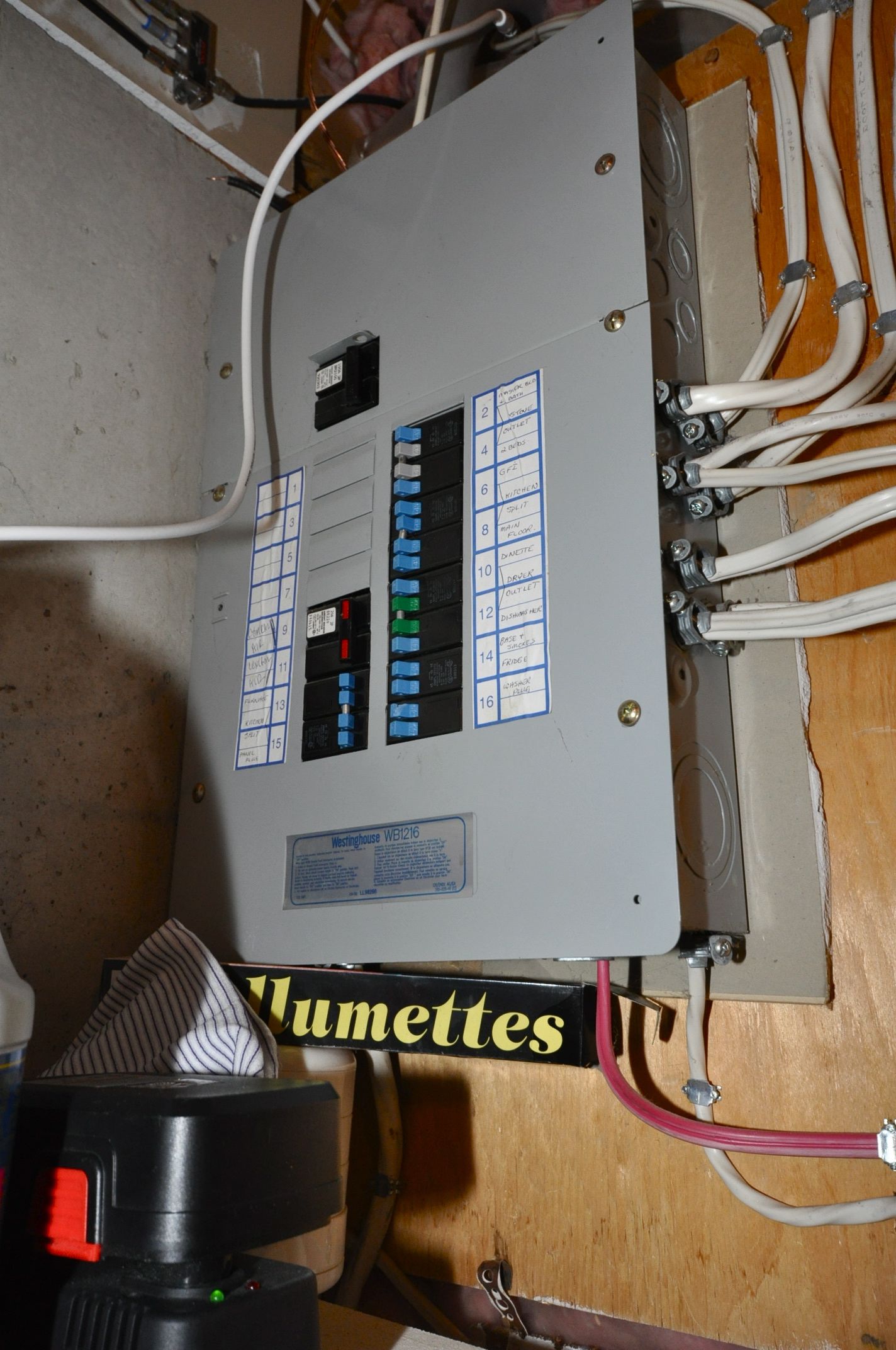 100 Amp Breaker Panel