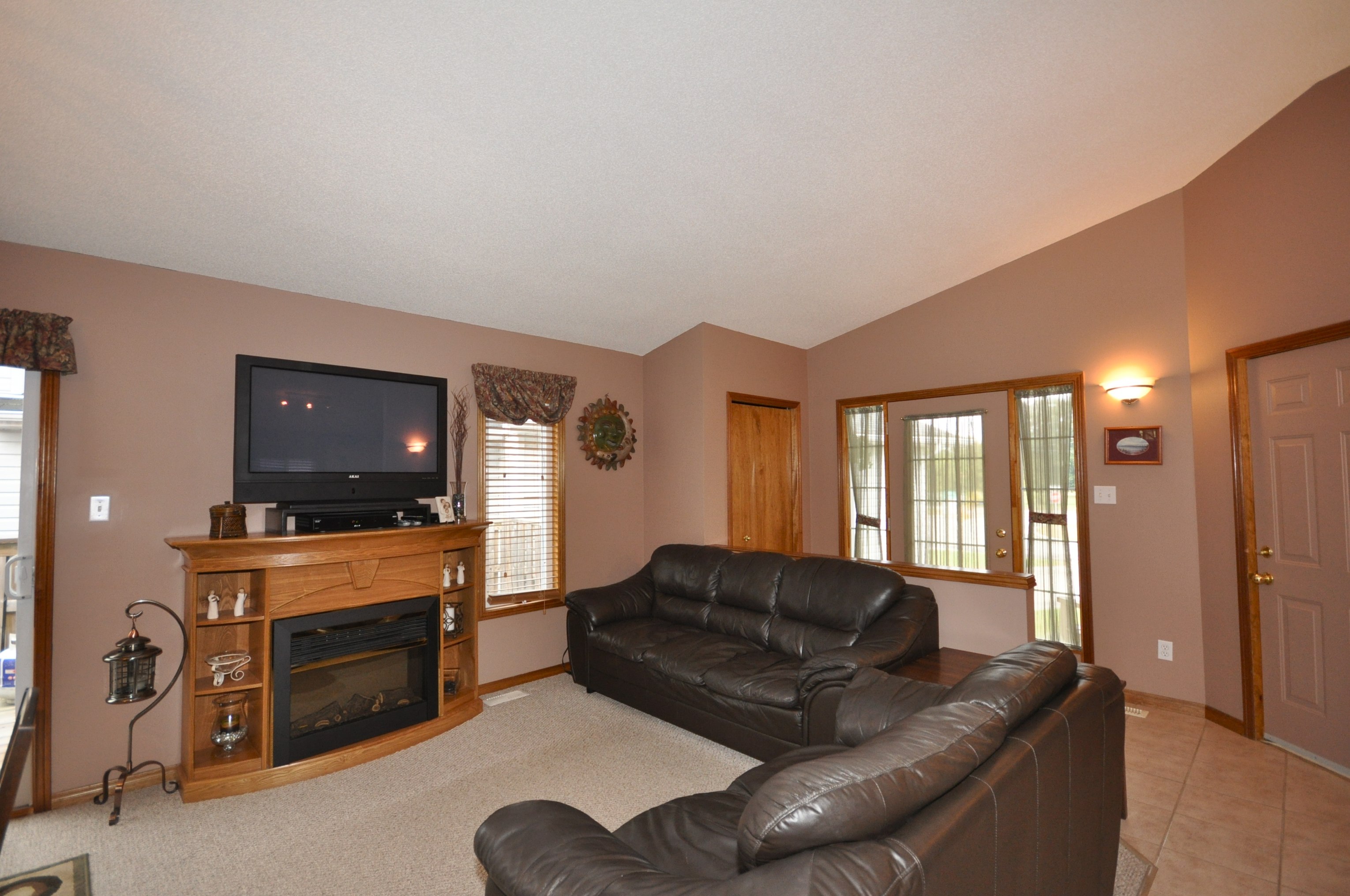 Spacious open concept Living Room