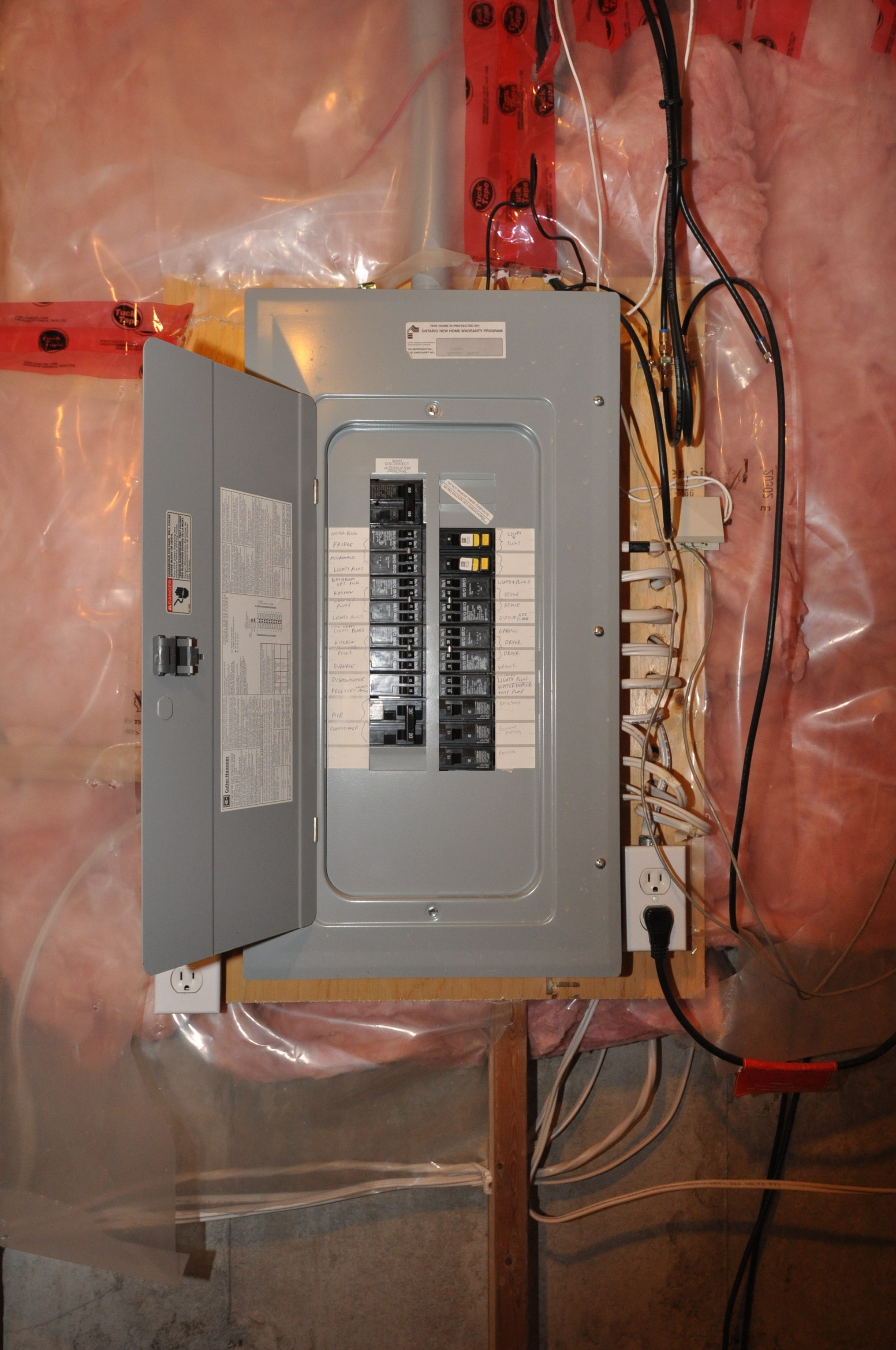 100 Amp Breaker Panel