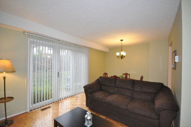 Bright Living and Dining Room Combo