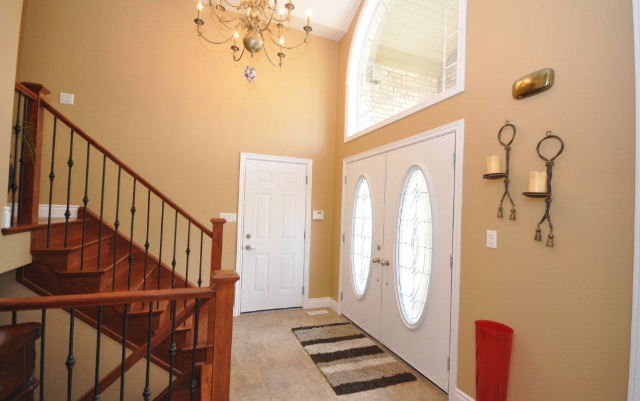 Enormous Sunny Foyer