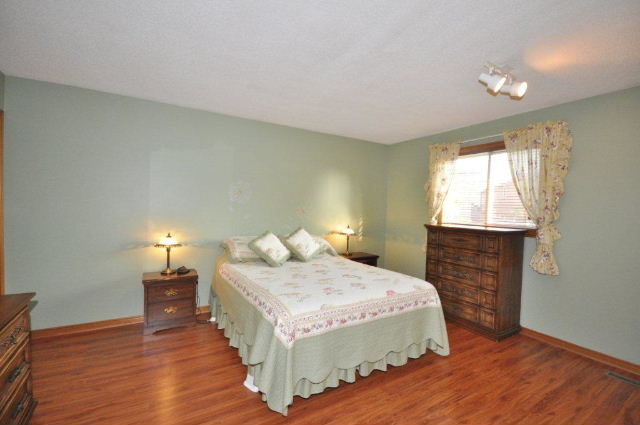 Master Bedroom with newer flooring