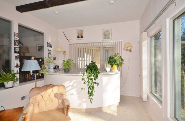 Wet Bar in the Sunroom