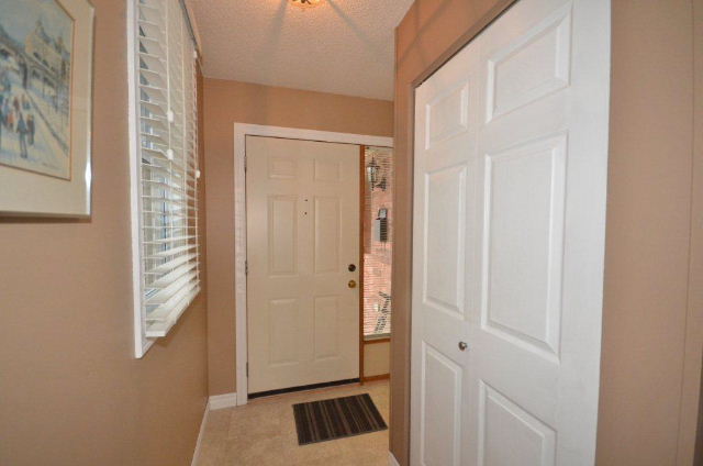 Foyer showing hall closet