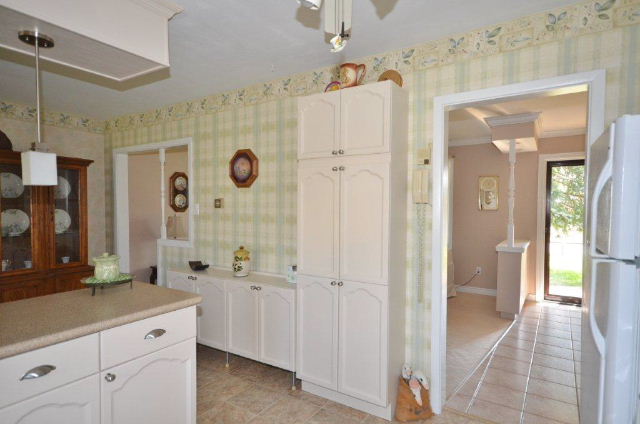 Pantry and extra bank of cupboards which can be removed