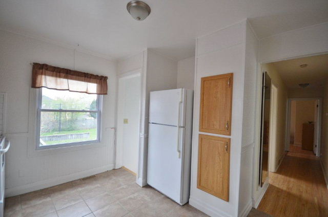 Kitchen with built in pantry