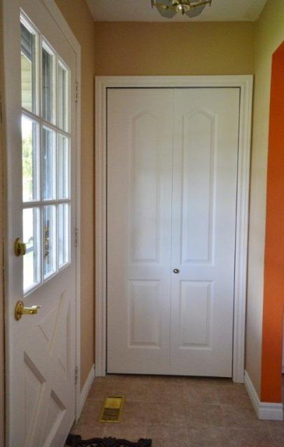 Sunny Foyer with Hall Closet