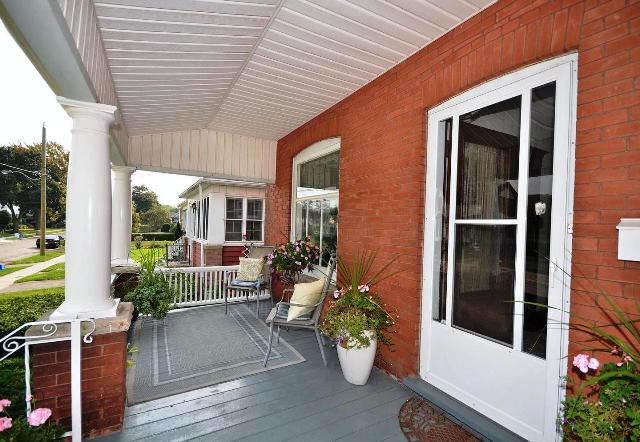 View of Spacious Front Porch