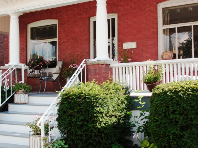 Detail of Stairs and Railing