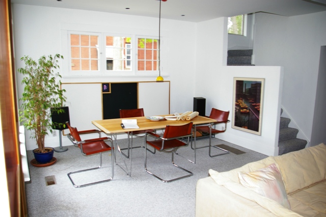 Dining Room and view of Staircase to 2nd Floor