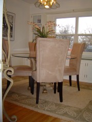 Formal dining room also has hardwood floors 