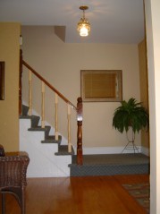 Up the wide staircase are 4 good sized bedrooms and a large family bath 