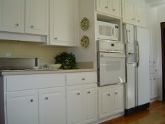 Lots of cupboard & counter space will suit the chef in the family 