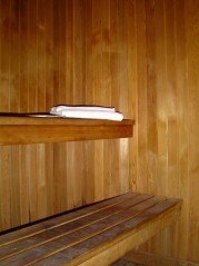 Enjoy a relaxing sauna 