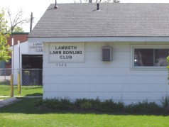 Enjoy a game of lawn bowling nearby 