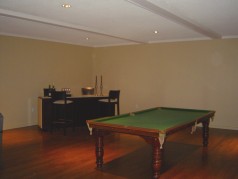 Entertaining will be a breeze in the games room. 