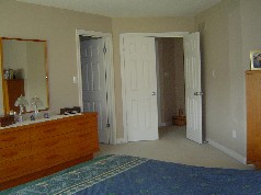 Master has a large walk in closet and a doubled doored entrance 