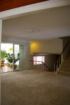 View from Living Room into the Foyer