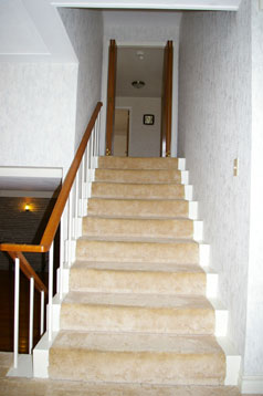 Stairs to bedrooms