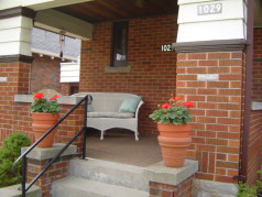  Enjoy your morning coffee on the front porch