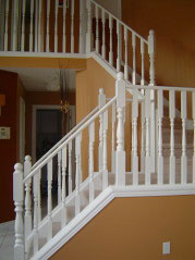  Lovely staircase leading to 3 good-sized bedrooms 
