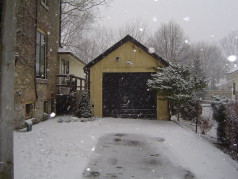  Driveway widened to accommodate side by side parking