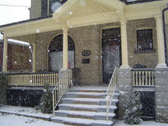 Full covered front porch