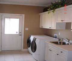 Large main floor laundry room