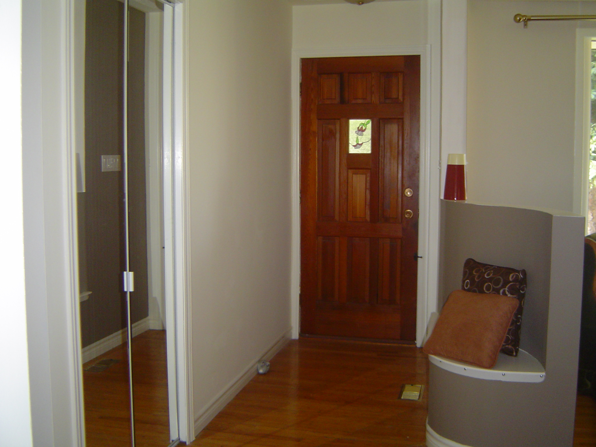 Attractive front foyer